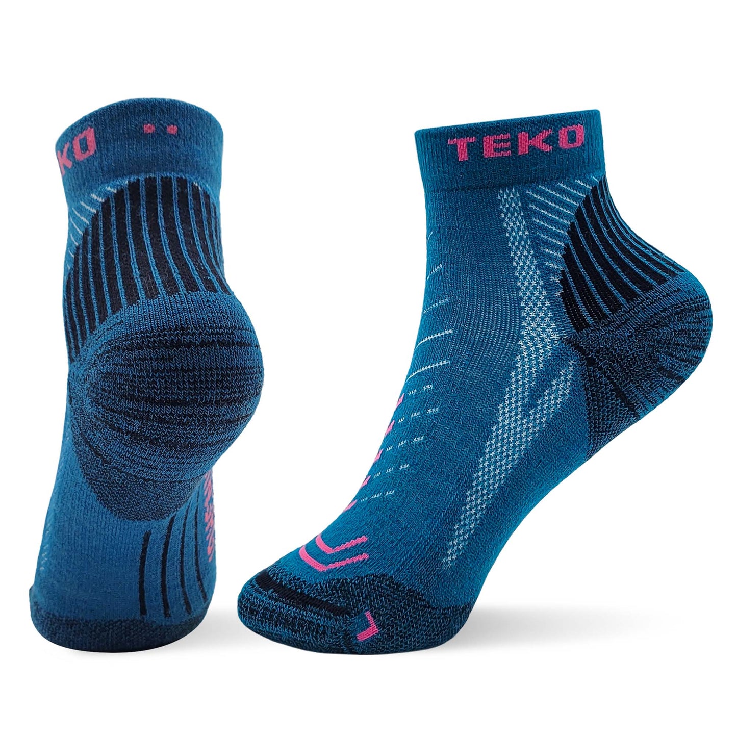 TEKO Enduro Trail Running Socks | Anti-Blister Merino | 2.0 Light Cushion