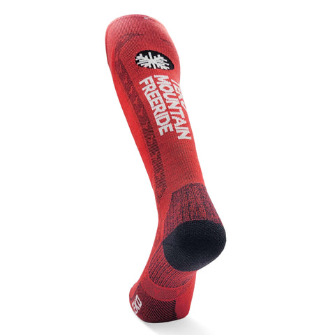 TEKO eco SKI ALL-MTN PRO MODEL Ultralight 1.0 MERINO WOOL SOCKS with Strategic Light Cushioning