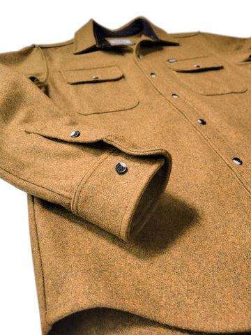 TEKO SIMPSON eco MELTON Wool 2.0 Men's Shirt with Two Chest Pockets