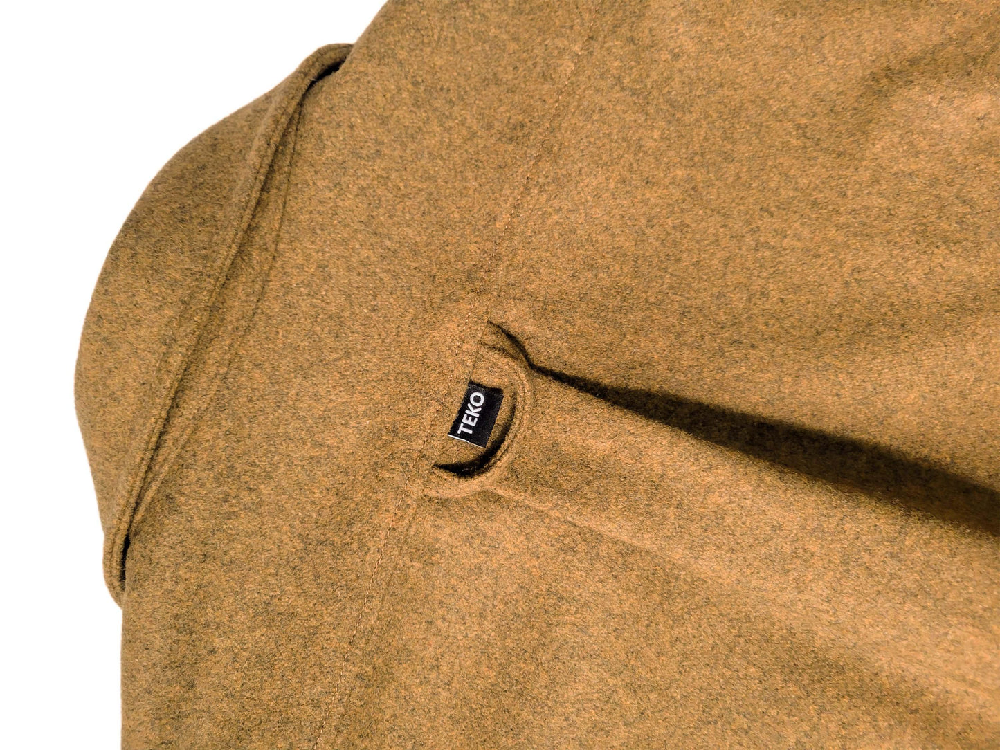 TEKO SIMPSON eco MELTON Wool 2.0 Men's Shirt with Two Chest Pockets - TEKO eco-performance