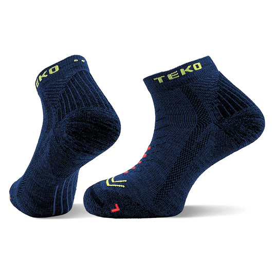 TEKO eco RUN 2.0 Enduro Merino Wool Running Socks - Light Half Cushion - TEKO eco-performance