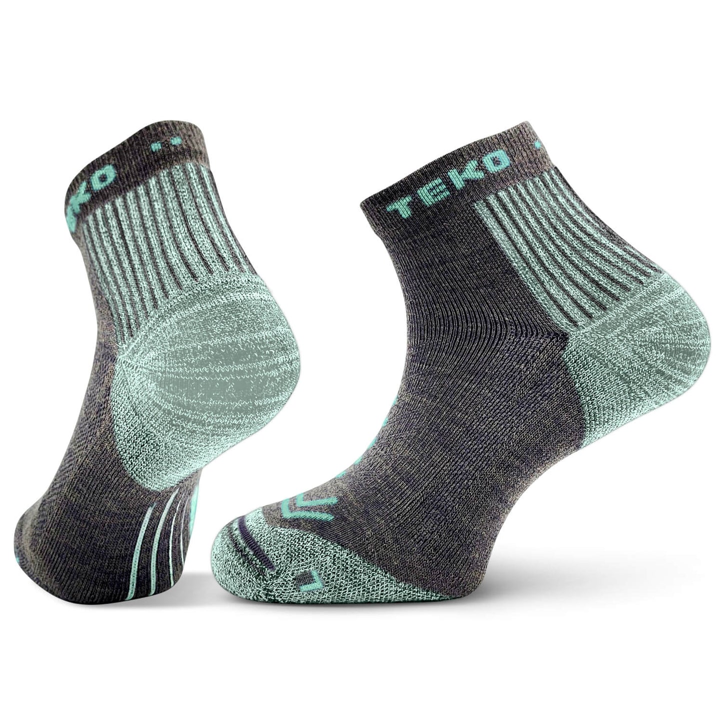 TEKO eco RUN 2.0 Enduro Triaxial Merino Wool Running Socks - Light Half Cushion (2026 edition)