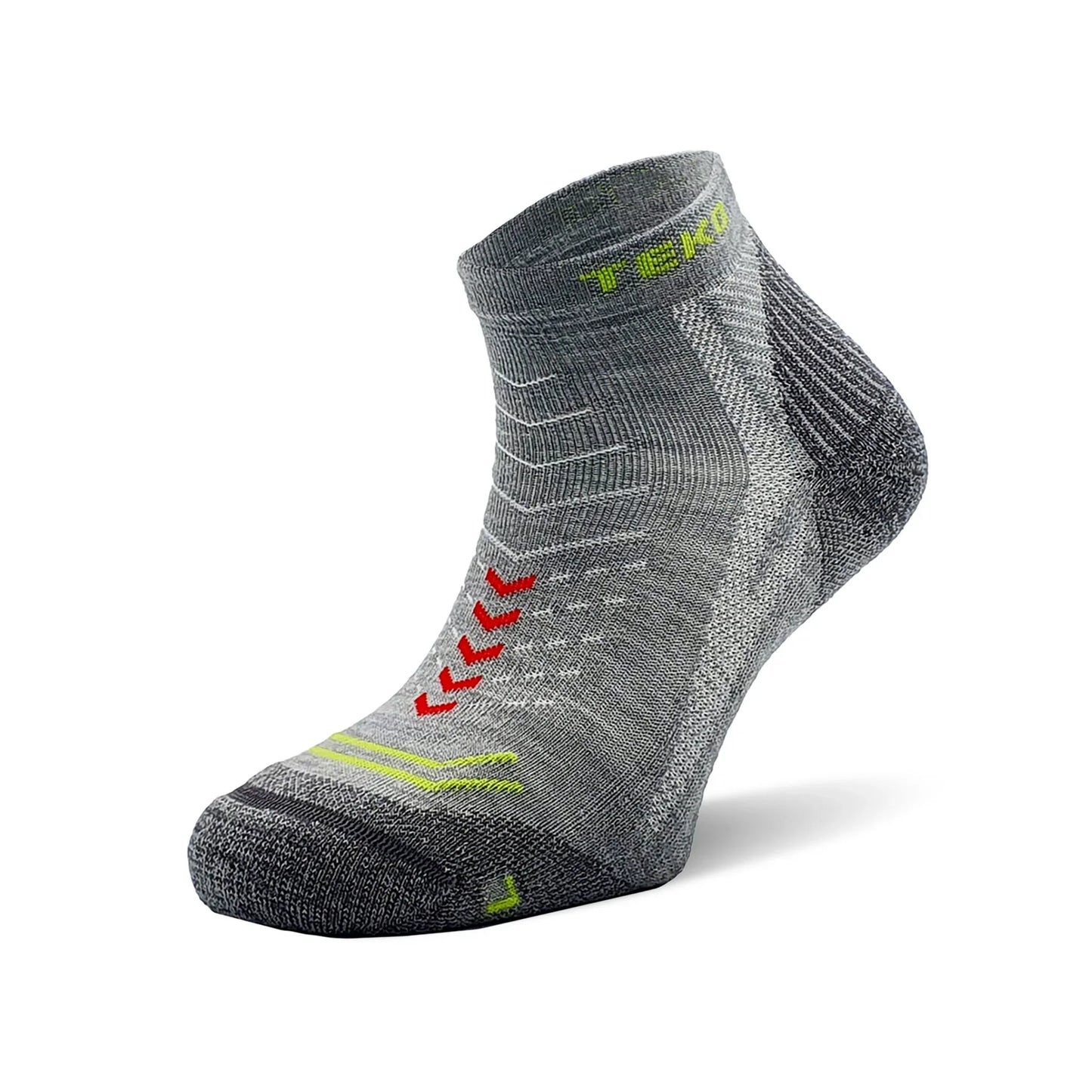 TEKO eco RUN 2.0 Enduro Merino Wool Running Socks - Light Half Cushion - TEKO eco-performance