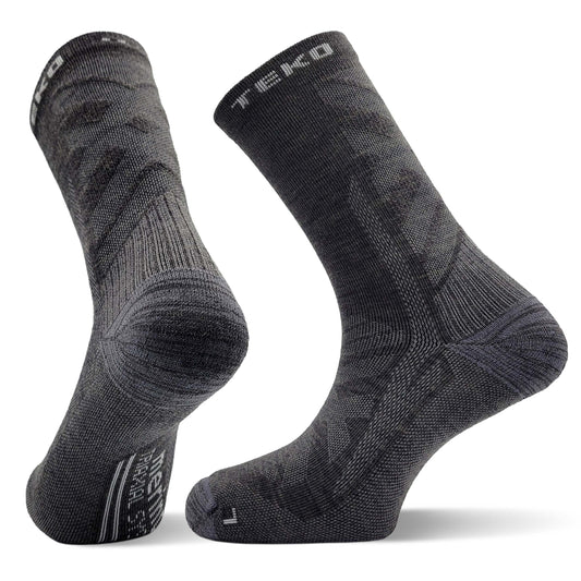 TEKO eco HIKE 2.0 Discovery Triaxial Merino Wool Hiking Socks - Light Half Cushion (2026 edition)