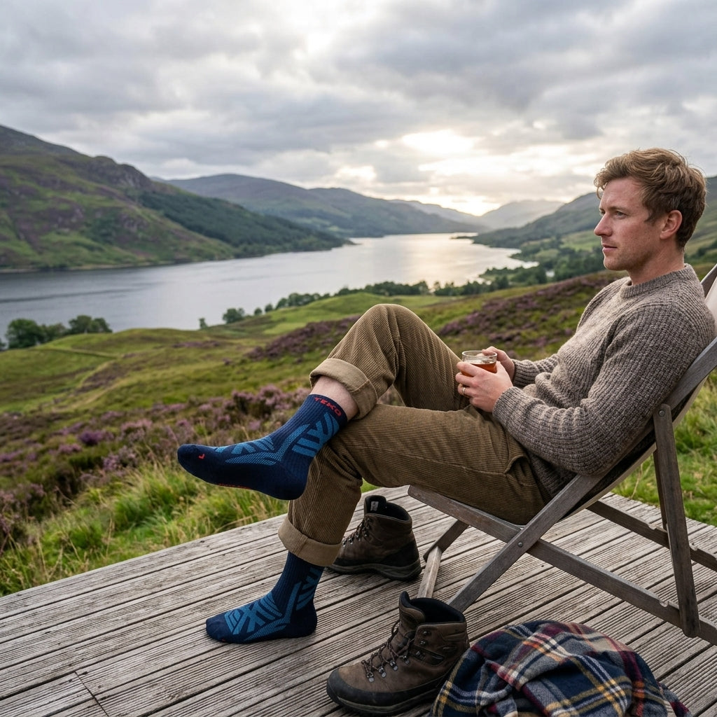 TEKO eco HIKE 2.0 Discovery Triaxial Merino Wool Hiking Socks - Light Half Cushion (2026 edition)