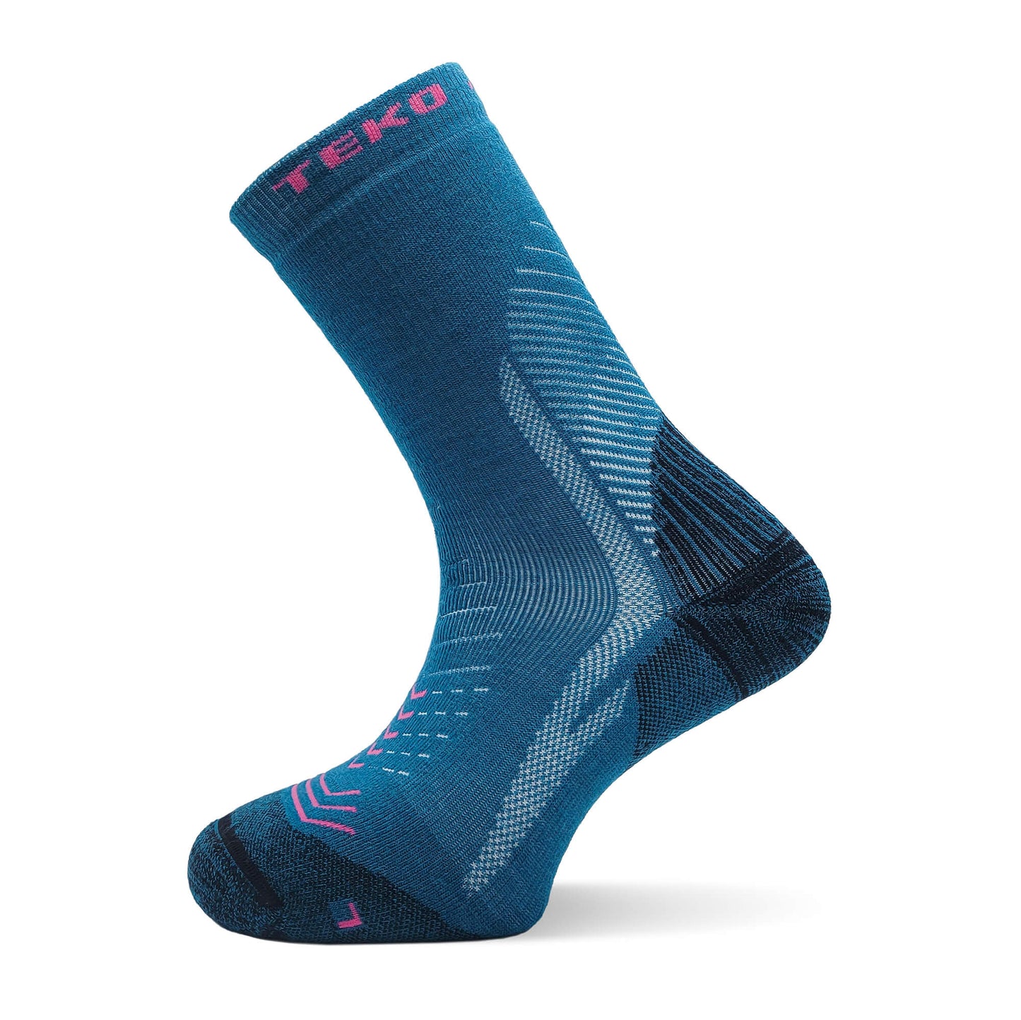 TEKO eco HIKE 3.0 WOMENS EXODUS MERINO WOOL HIKING SOCKS - Medium Full Cushion
