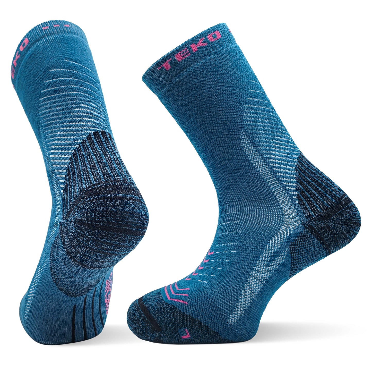 TEKO eco HIKE 3.0 WOMENS EXODUS MERINO WOOL HIKING SOCKS - Medium Full Cushion