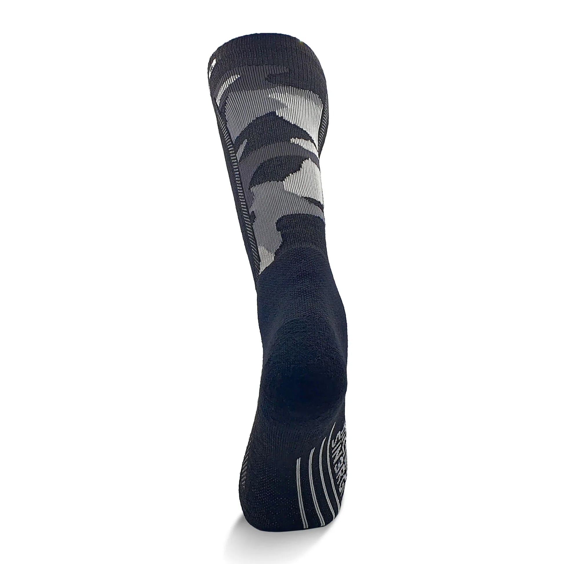 TEKO Eco Snow 2.0 MTN DiViSiON MERINO WOOL SOCKS - Strategic Light Cushion in Shin, Foot & Heel for Skiing - TEKO eco-performance