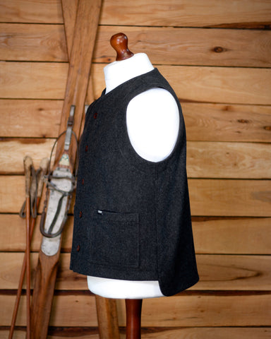 TEKO LANGMUIR eco MELTON Recycled Wool 2.0 Unisex Waistcoat