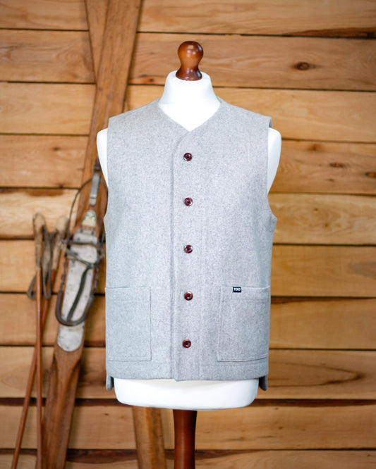TEKO LANGMUIR eco MELTON Recycled Wool 2.0 Unisex Waistcoat