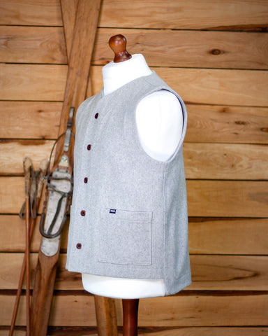 TEKO LANGMUIR eco MELTON Recycled Wool 2.0 Unisex Waistcoat