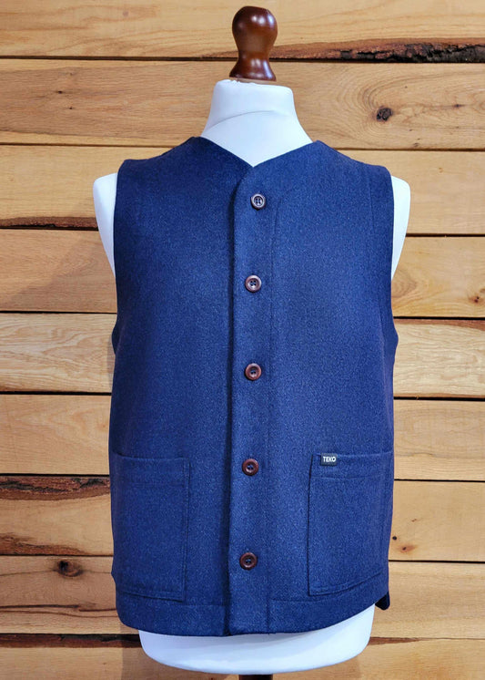 TEKO LANGMUIR eco MELTON Recycled Wool 2.0 Unisex Waistcoat - TEKO eco-performance