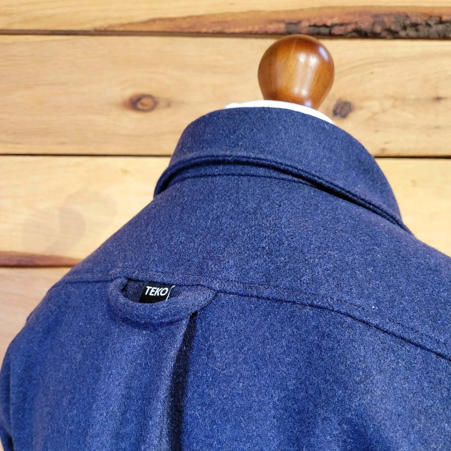 TEKO ROBERTSON eco MELTON Wool 2.0 Men's Shirt with Two Chest Pockets - TEKO eco-performance