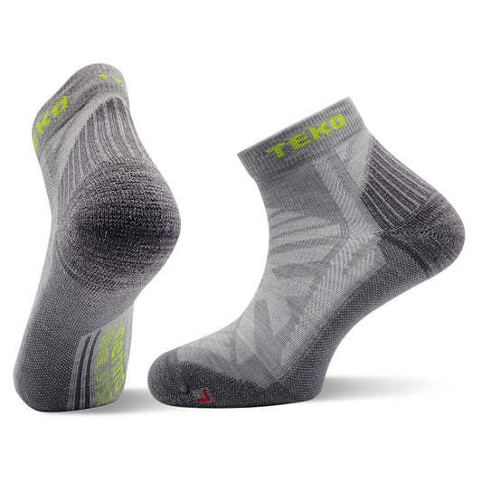 TEKO eco RUN 2.0 Enduro Triaxial Merino Wool Running Socks - Light Half Cushion (2026 edition)