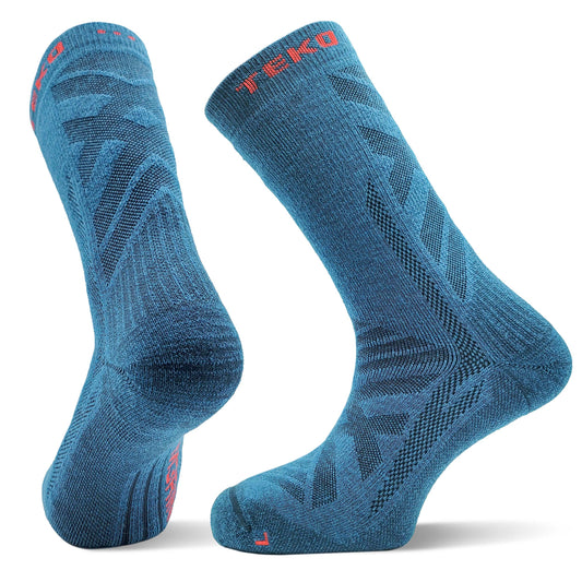 TEKO eco HIKE 3.0 Exodus Triaxial Merino Wool Hiking Socks - Medium Full Cushion (2026 edition)
