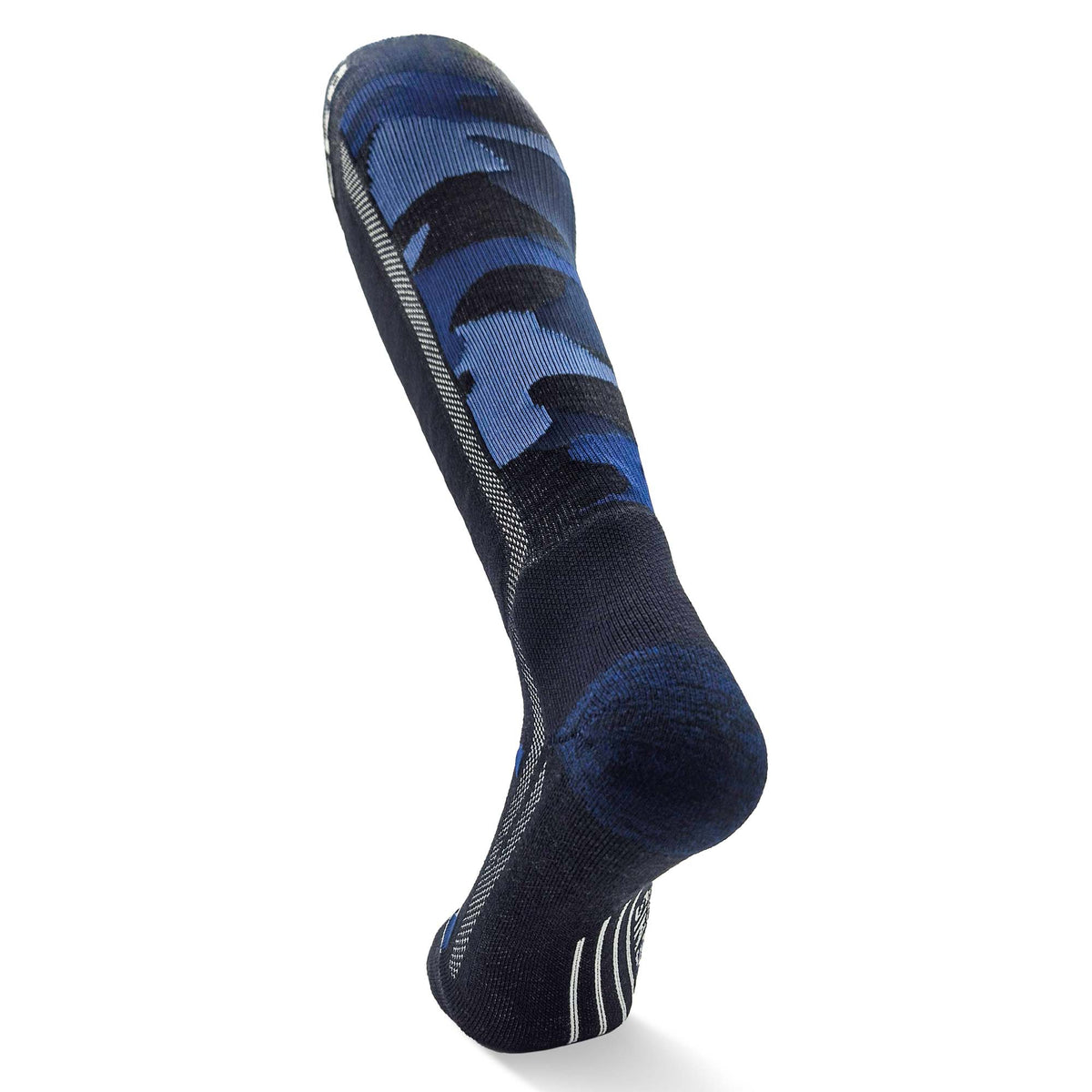 TEKO All-Mountain Merino Ski Socks | Strategic Shin, Foot, & Heel Padding | 2.0 Light Cushion