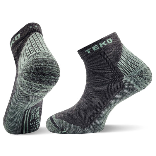 TEKO Enduro Triaxial Trail Running Socks | Anti-Blister Merino | 2.0 Light Cushion (2026 Edition)