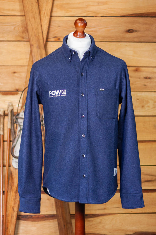 TEKO x POW FRASER MELTON 2.0 Wool Shacket