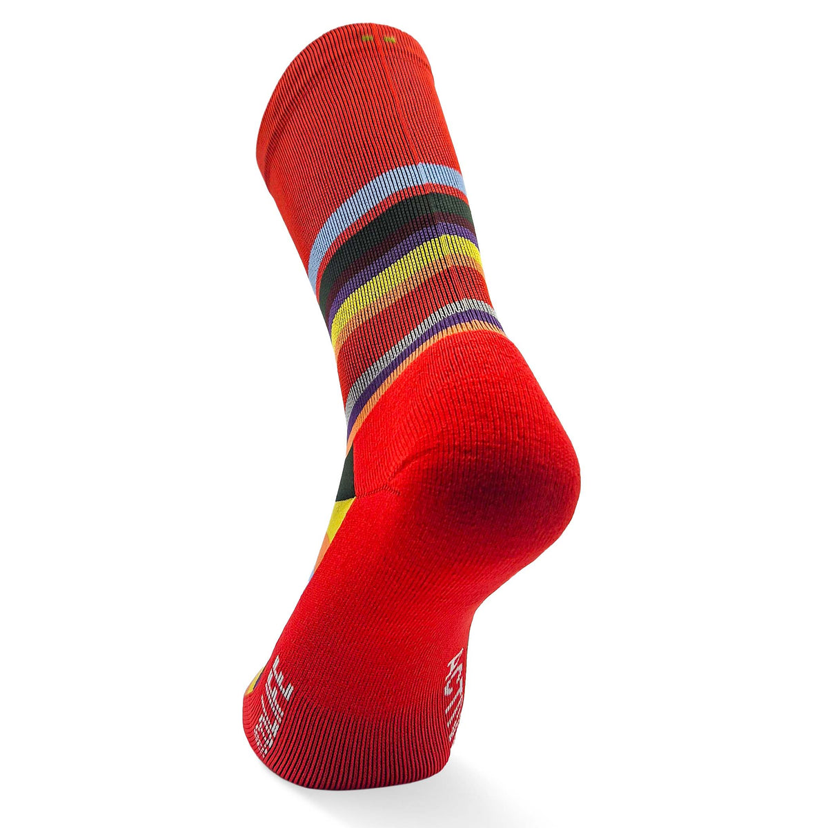 TEKO Saturn Socks | Lightweight & Durable | 2.0 Light Cushion | Red Stripe