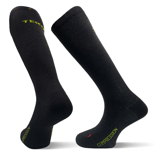 TEKO eco SKI RACE PRO Ultra-thin 1.0 MERINO WOOL Compression Socks - TEKO eco-performance