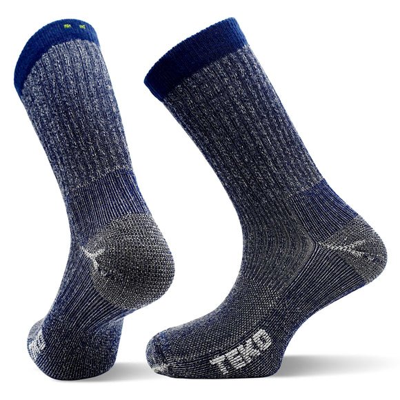 TEKO Eco HIKE 2.0 MERINO WOOL Light Hiking Socks - Enhanced Comfort - Storm Blue