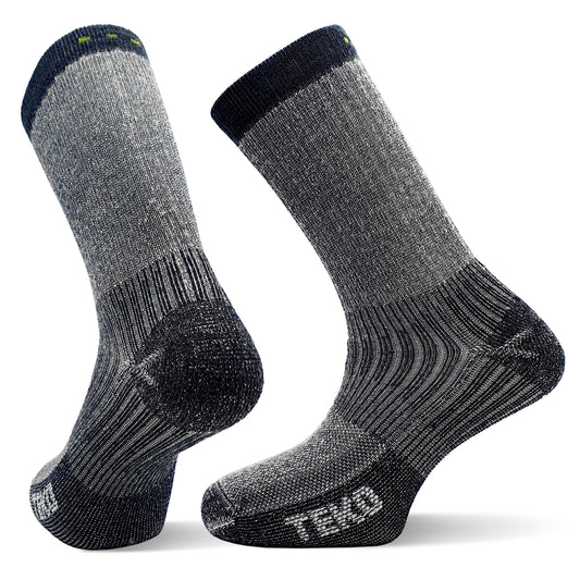 TEKO eco HIKING 3.0 Merino Wool Hiking Socks - Grey - TEKO eco-performance