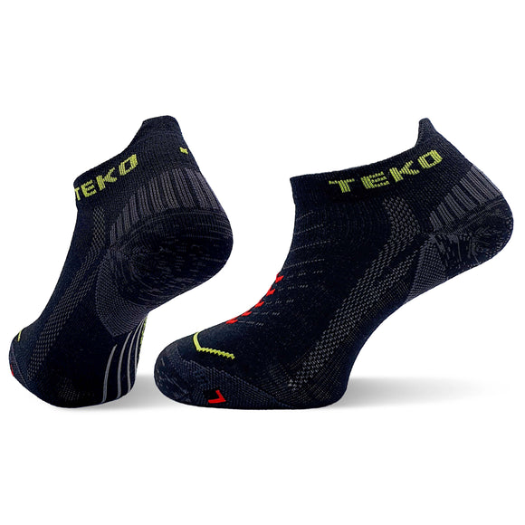 TEKO eco RUN 1.0 ULTRA MERINO WOOL SOCKS - Low Cut Ultralight for Running
