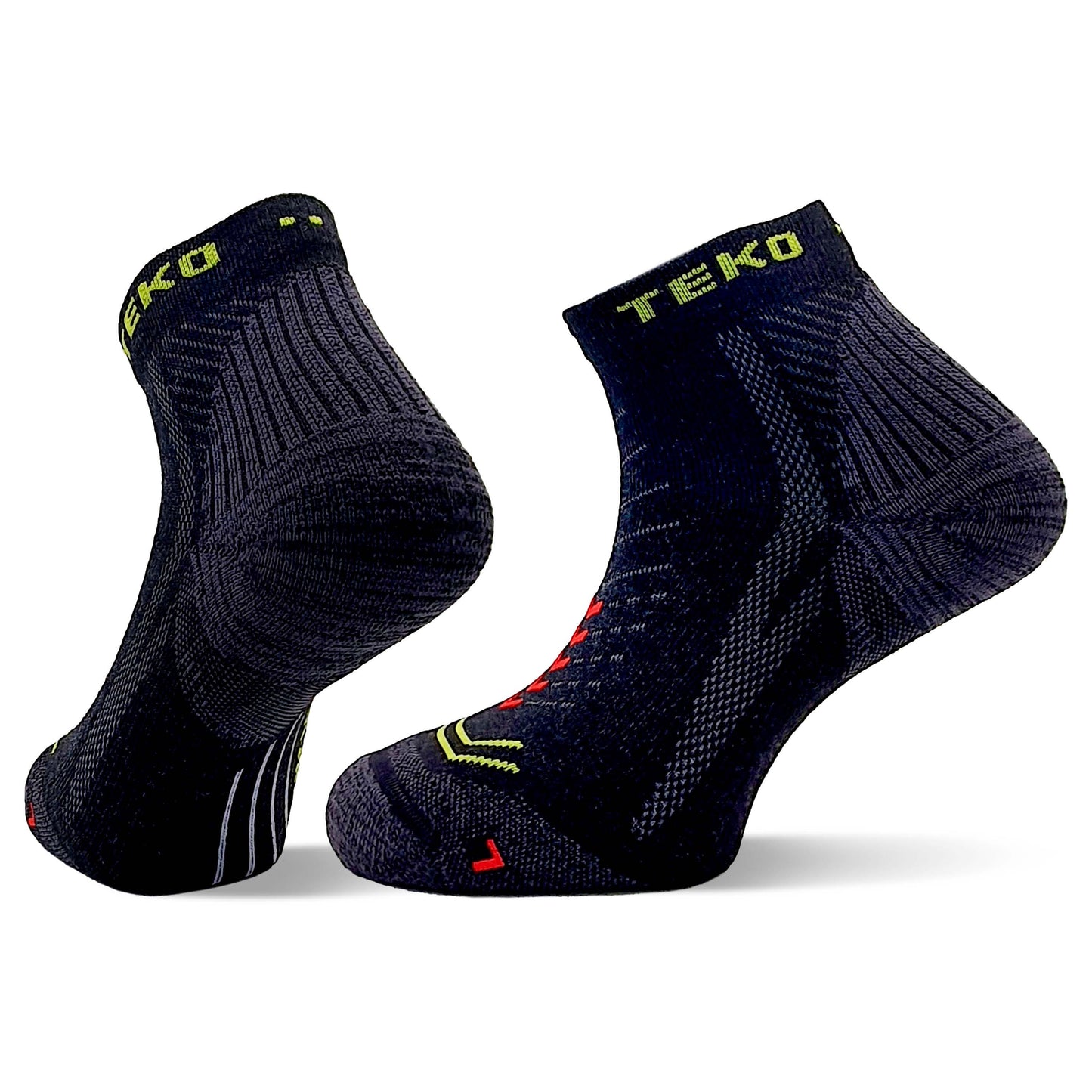 TEKO eco RUN 2.0 Enduro Merino Wool Running Socks - Light Half Cushion - TEKO eco-performance