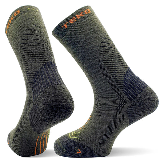 TEKO eco HIKE 3.0 EXODUS Merino Wool Hiking socks - Medium Full Cushion - TEKO eco-performance