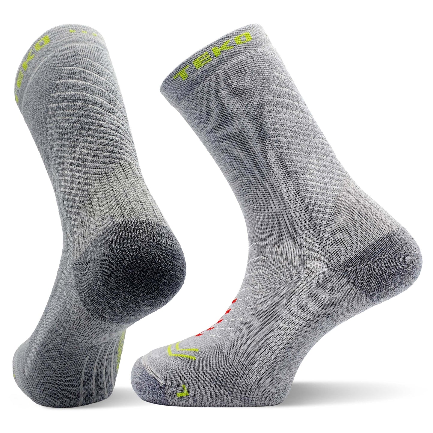 TEKO eco HIKE 2.0 DISCOVERY Merino Wool Hiking Socks - Light Half Cushion - Birch - TEKO eco-performance