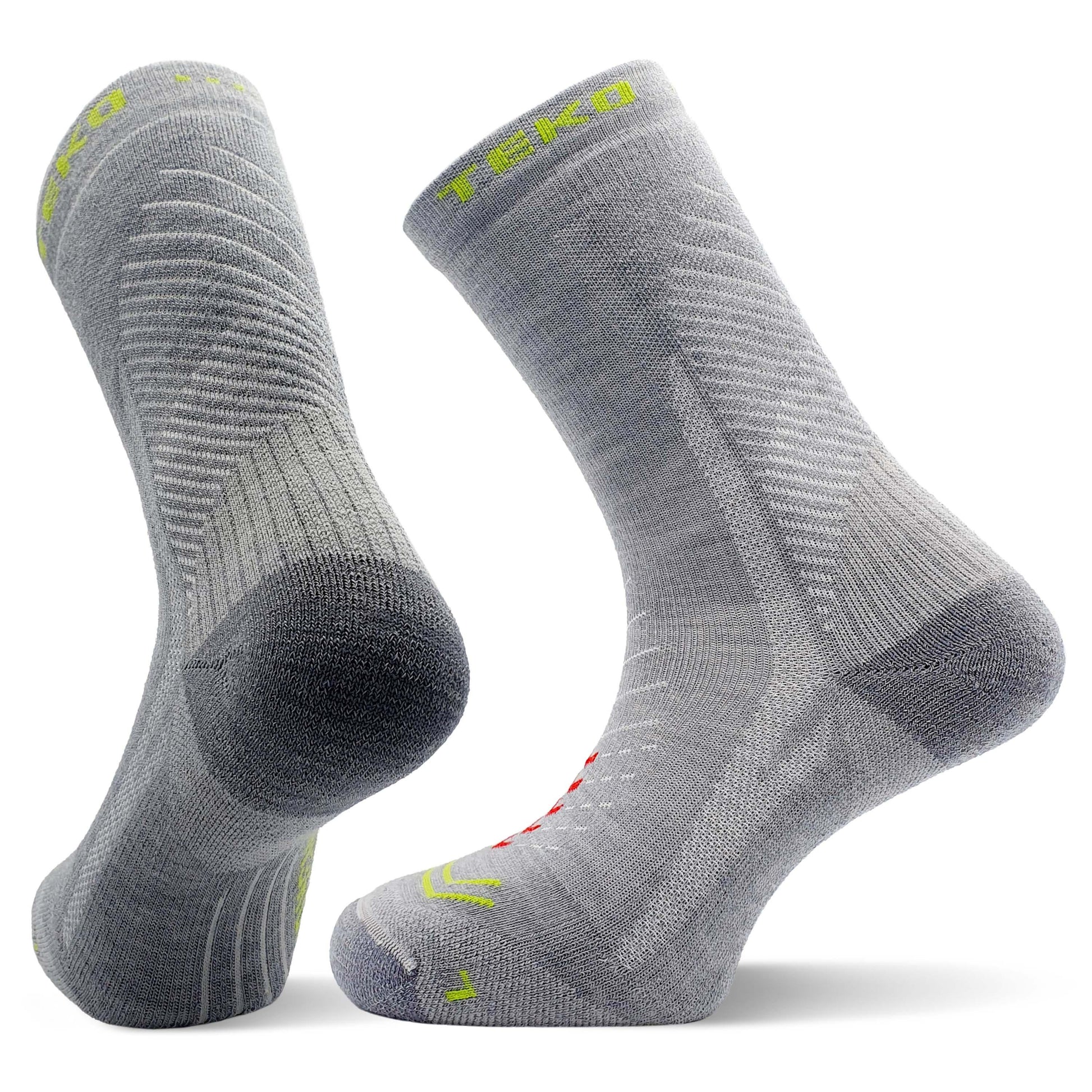 TEKO eco HIKE 2.0 DISCOVERY Merino Wool Hiking Socks - Light Half Cushion - Birch - TEKO eco-performance