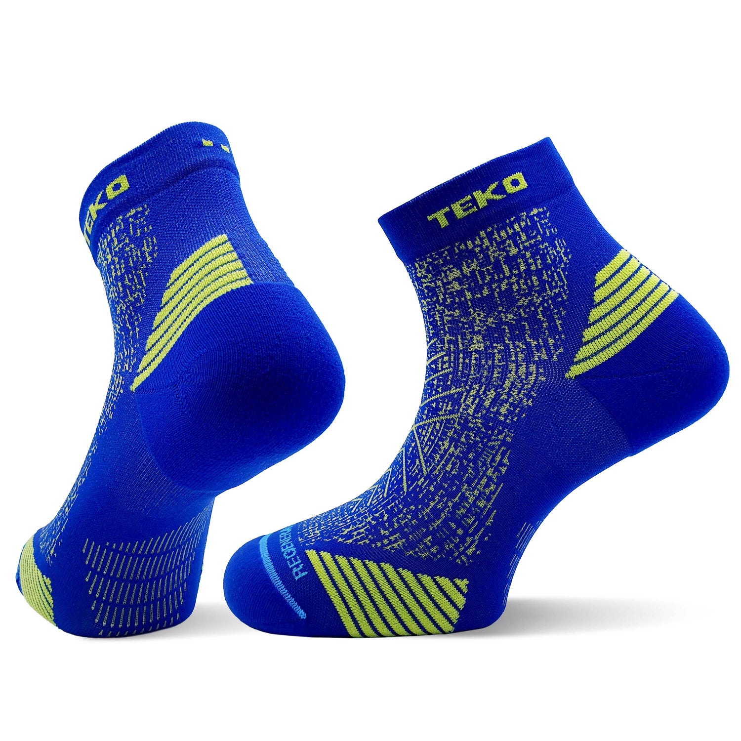 TEKO eco RUN 2.0 Mini Crew Socks - Light Half Cushion for Running - TEKO eco-performance