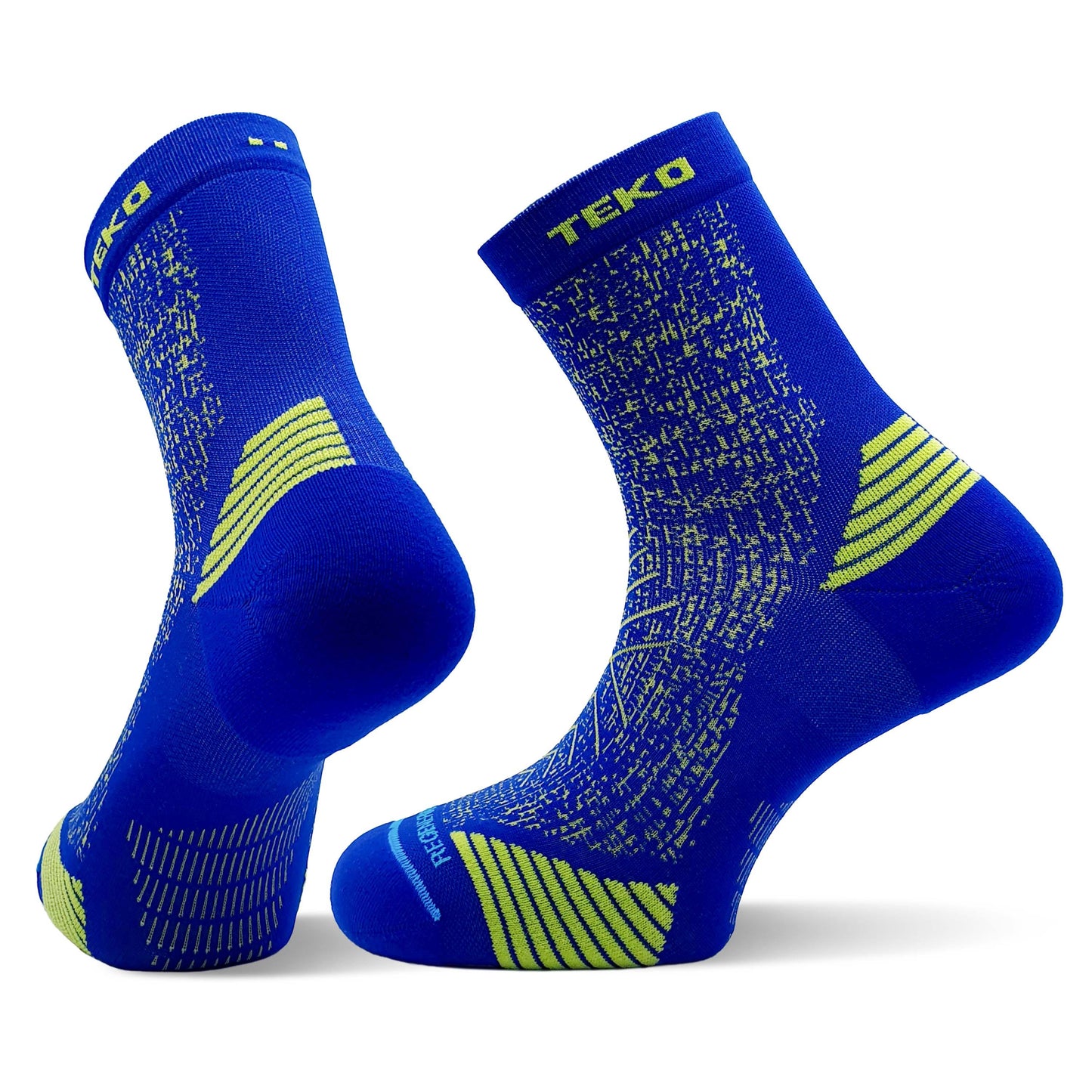 TEKO eco RUN 2.0 SHORT CREW SOCKS - Light Half Cushion for Running - TEKO eco-performance