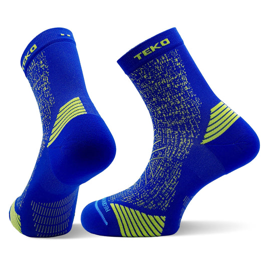 TEKO eco RUN 2.0 SHORT CREW SOCKS - Light Half Cushion for Running - TEKO eco-performance