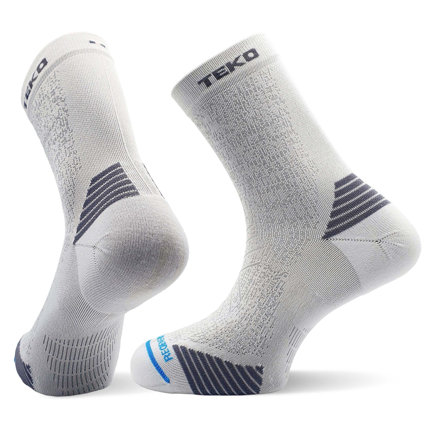 TEKO eco RUN 2.0 SHORT CREW SOCKS - Light Half Cushion for Running - TEKO eco-performance
