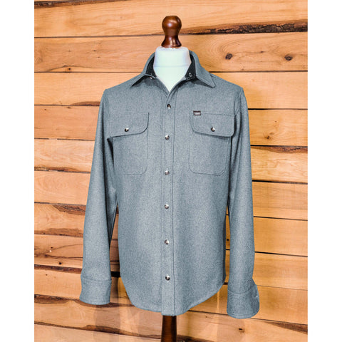 TEKO SIMPSON eco MELTON Wool 2.0 Men's Shirt with Two Chest Pockets