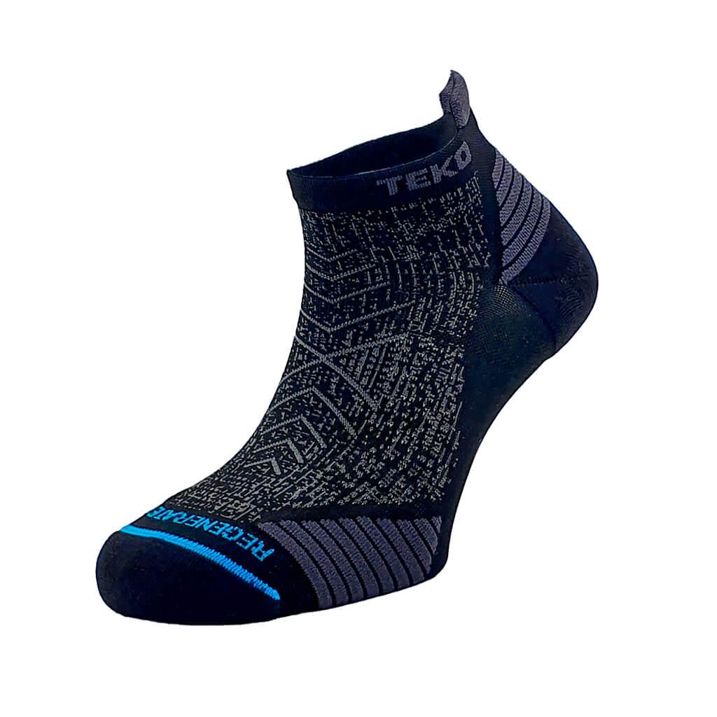 TEKO eco RUN 2.0 Evapor8 Socks - Low Cut Light Cushion for Running - TEKO eco-performance