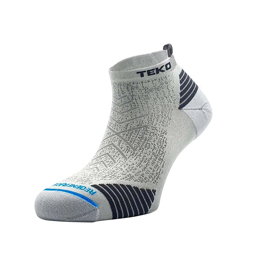 TEKO eco RUN 2.0 Evapor8 Socks - Low Cut Light Cushion for Running - TEKO eco-performance