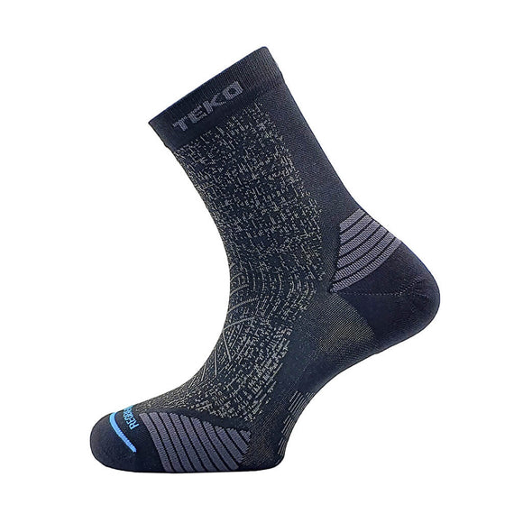 TEKO ecoRUN 2.0 ECONYL SHORT CREW HEIGHT Socks Light Half Cushion - TEKO eco-performance socks