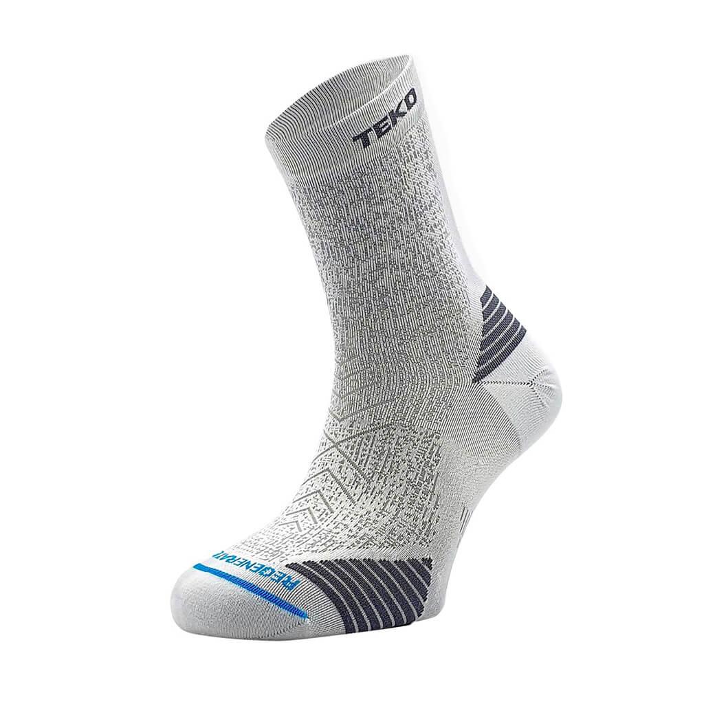 TEKO eco RUN 2.0 SHORT CREW SOCKS - Light Half Cushion for Running - TEKO eco-performance